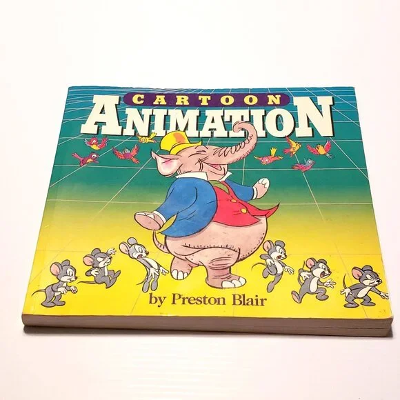 Cartoon Animation by Preston Blair Art Drawing Book - Picture 1 of 10